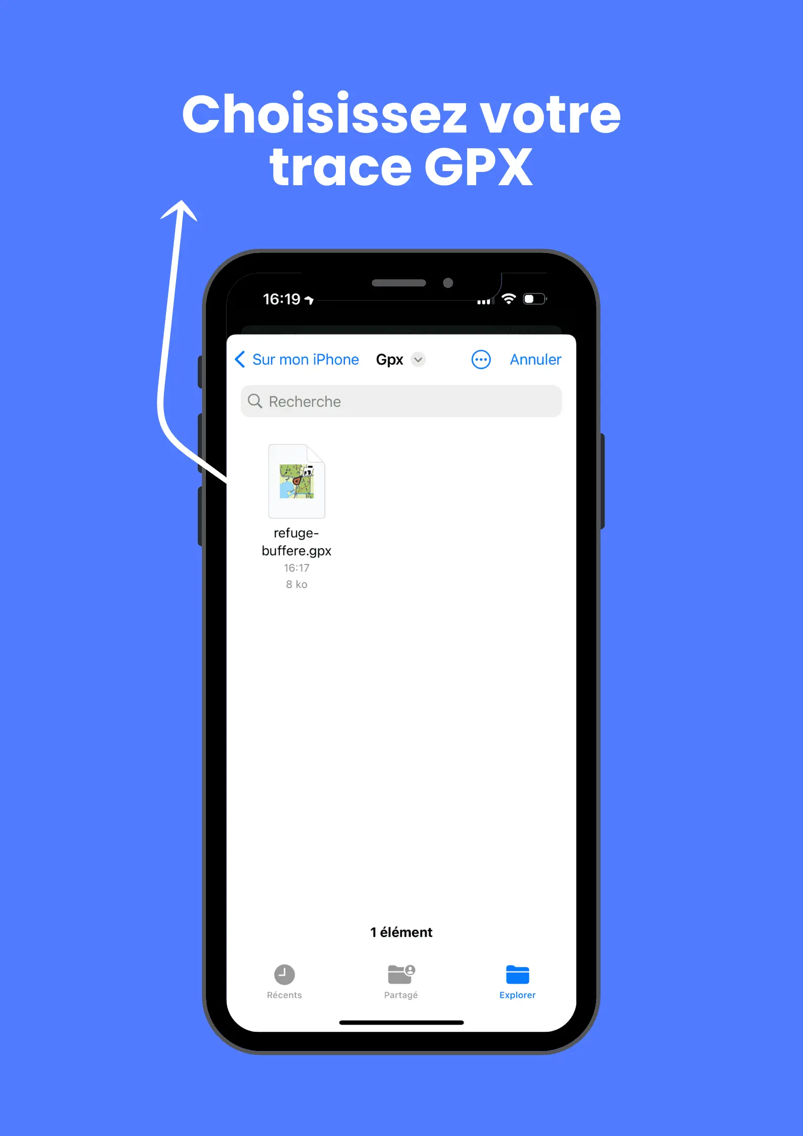 Importez vos propres traces gpx - GPX Import and Customization: What's new in Refuge