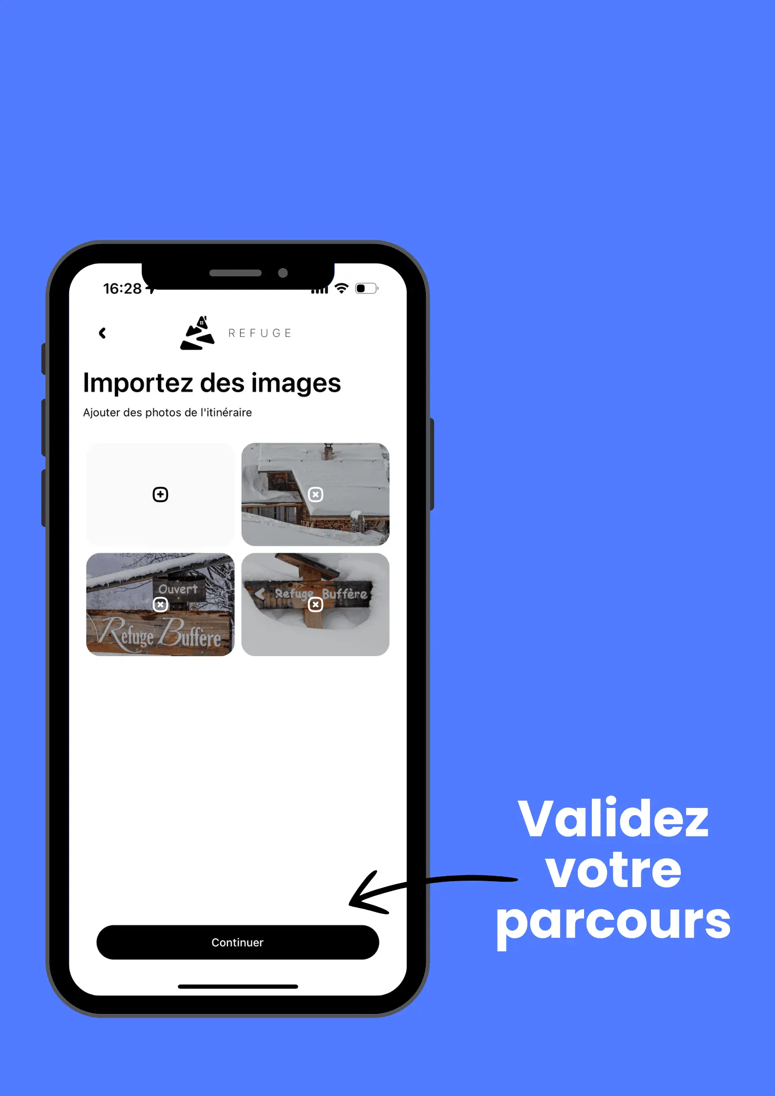 Importez vos propres traces gpx - GPX Import and Customization: What's new in Refuge