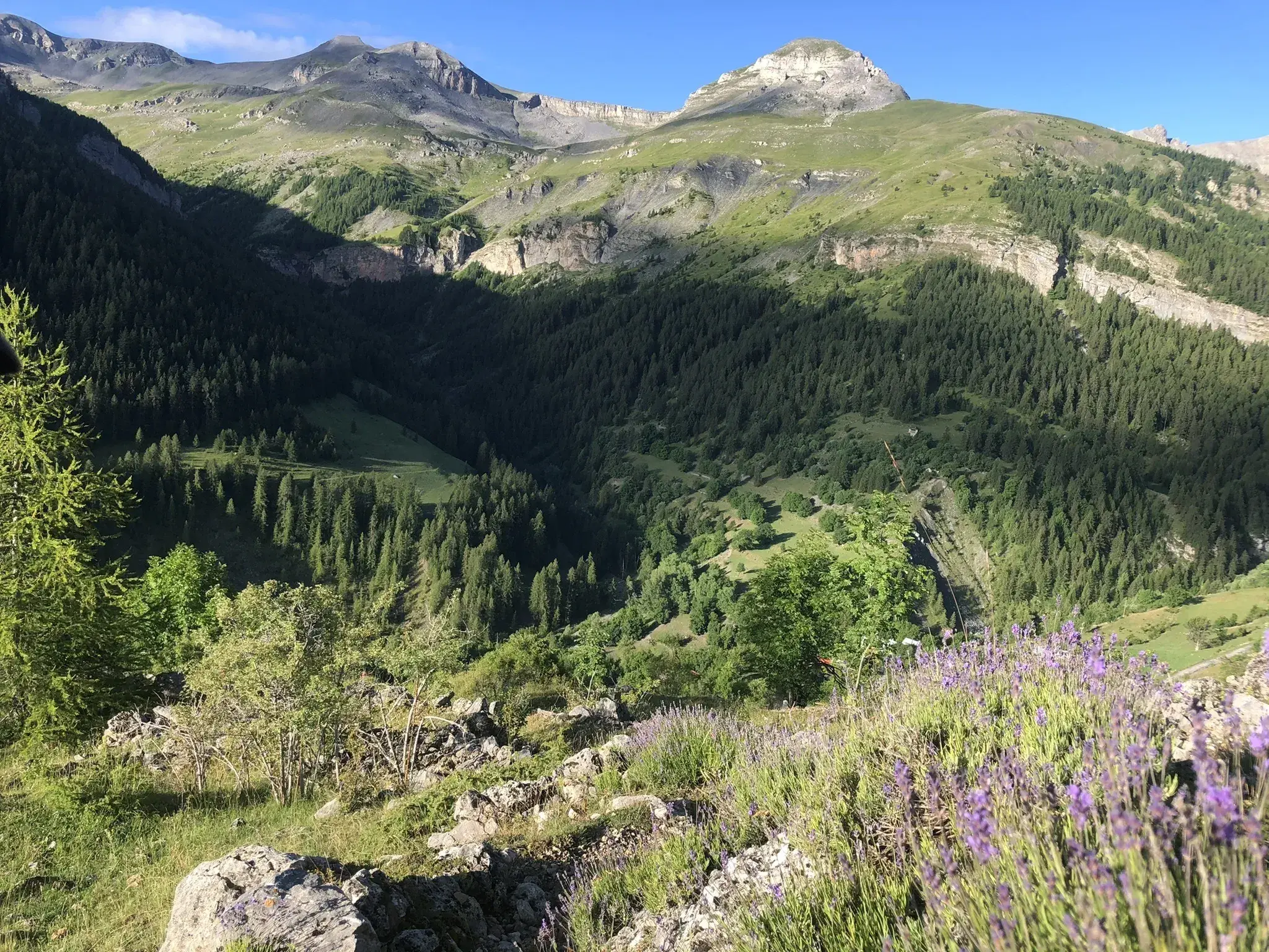 Via Alpina Itinéraire Bleu - Étape 55: St-Etienne-de-Tinée - Roya