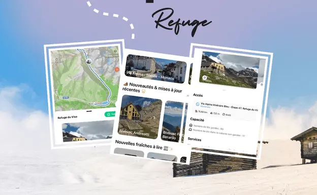🏞️ Füge ganz einfach deine besuchten Berghütten hinzu.